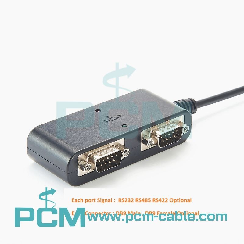 we are a manufacturer of USB to  RS232 2-Port DB9 Serial Adapter