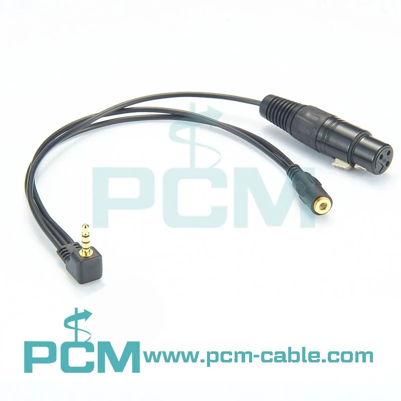 TRRS To XLR Microphone & 3.5mm Cable We are a manufacturer of TRRS To XLR Microphone & 3.5mm Cable