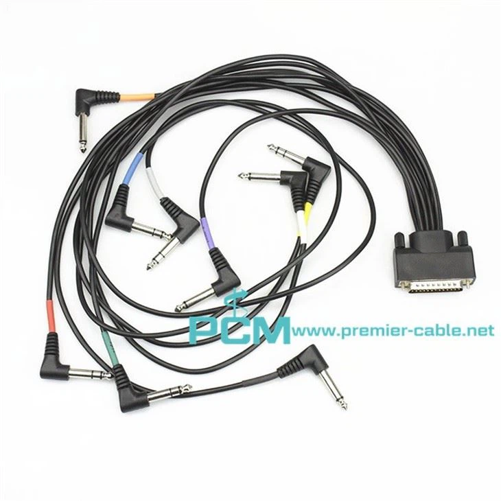8 Channel DB25 To XLR Female Audio Snake