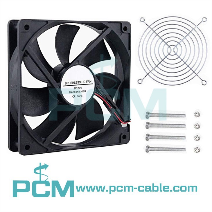 12025 DC Fan for Heater Air Cooler Welder Ice Machine Air Purifier