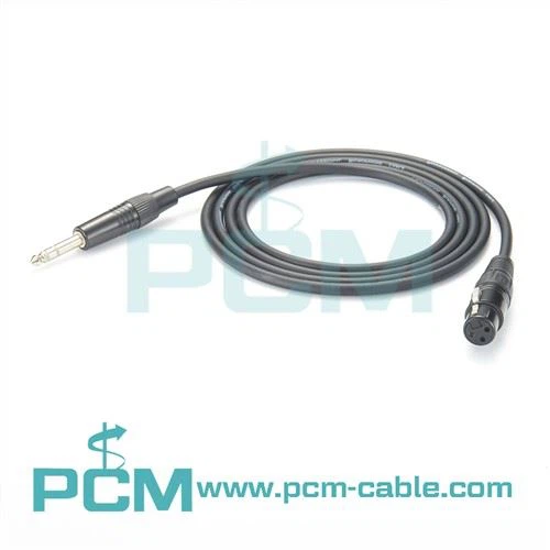 마이크 케이블 XLR to 1/4″ TRS 잭