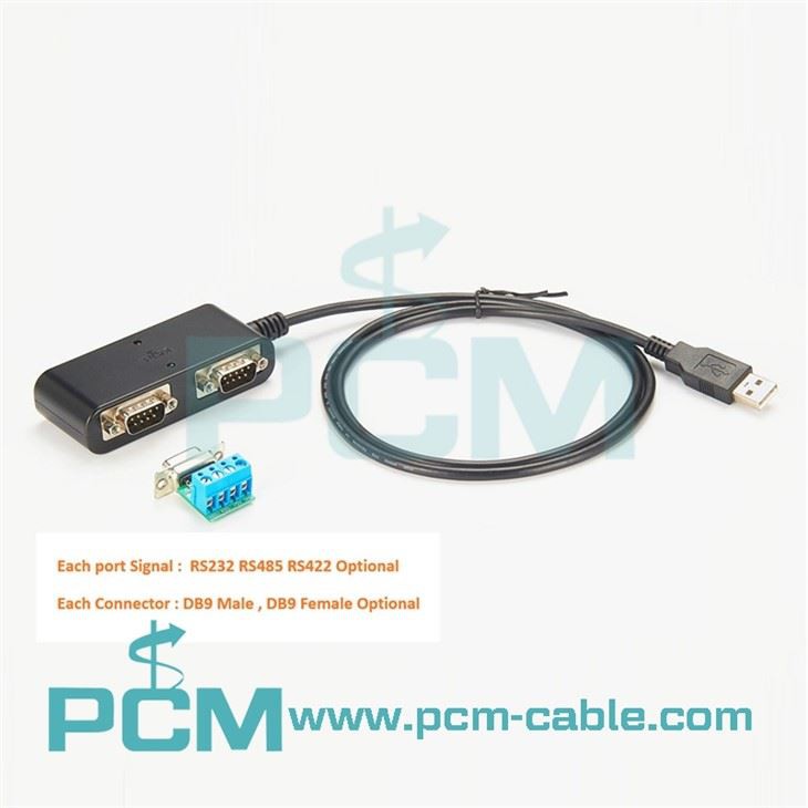 USB To RS-232 Converter 2 Port