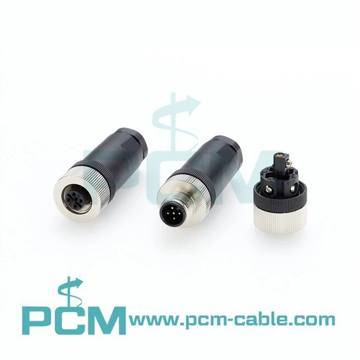 M12 5 Pin Field Wireable Connector