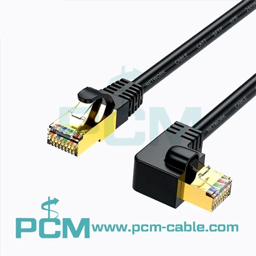 케이블 RJ45 Cat.6A SSTP 각진