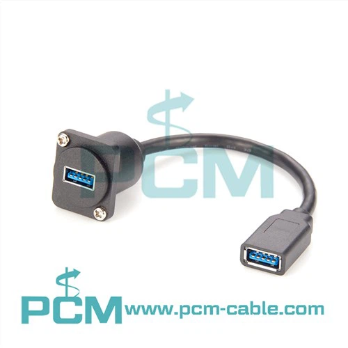 D사이즈 피드스루 섀시 USB 3.0 케이블