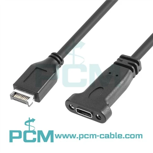 USB 3.1 전면 패널 헤더 - USB-C 연장 케이블