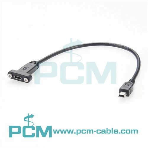 USB-C USB 3.1 유형 C - 미니 USB 데이터 케이블