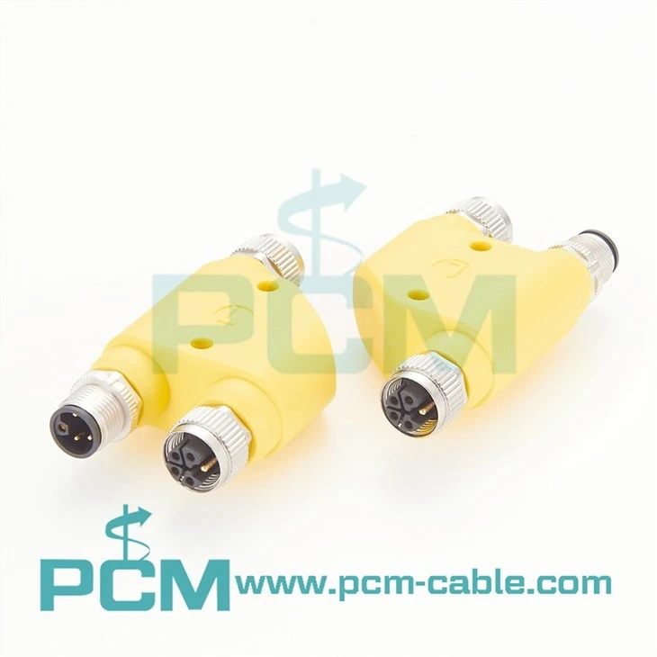 M12 L-Coded Power Connector for high-power application