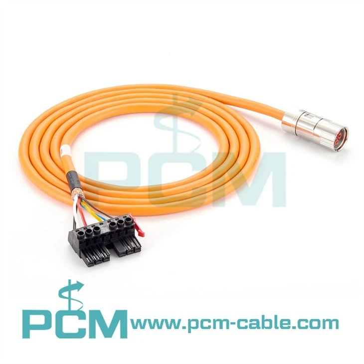 M23 Power Connector Servo Power Cable 6 Pin