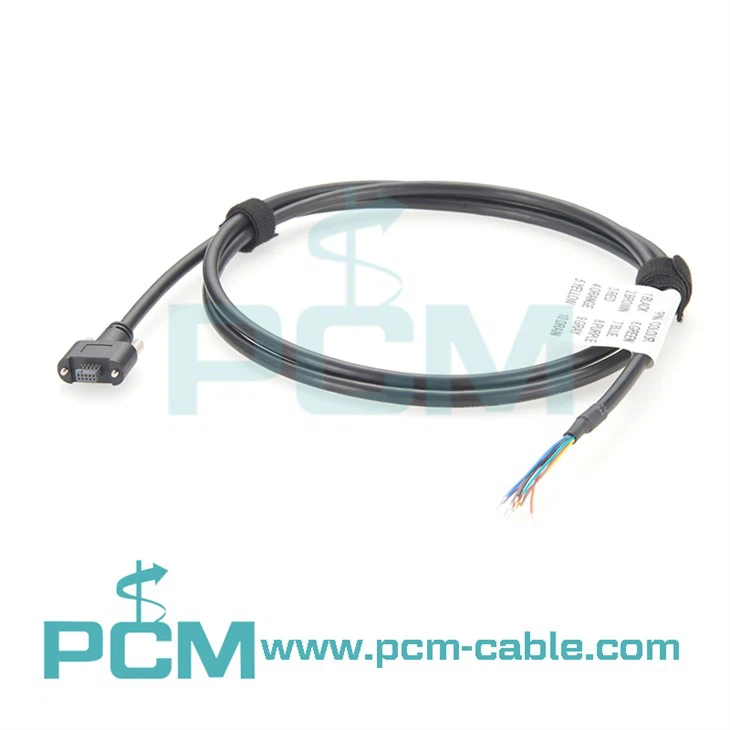 Genie Dalsa Nano Industrial Camera Cable High Speed Power Cord IO Trigger Cord Samtec Connector Camera Power Supply