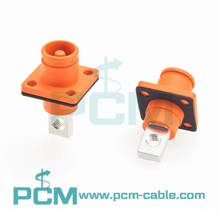 Orange Energy Storage Connector Socket 6mm