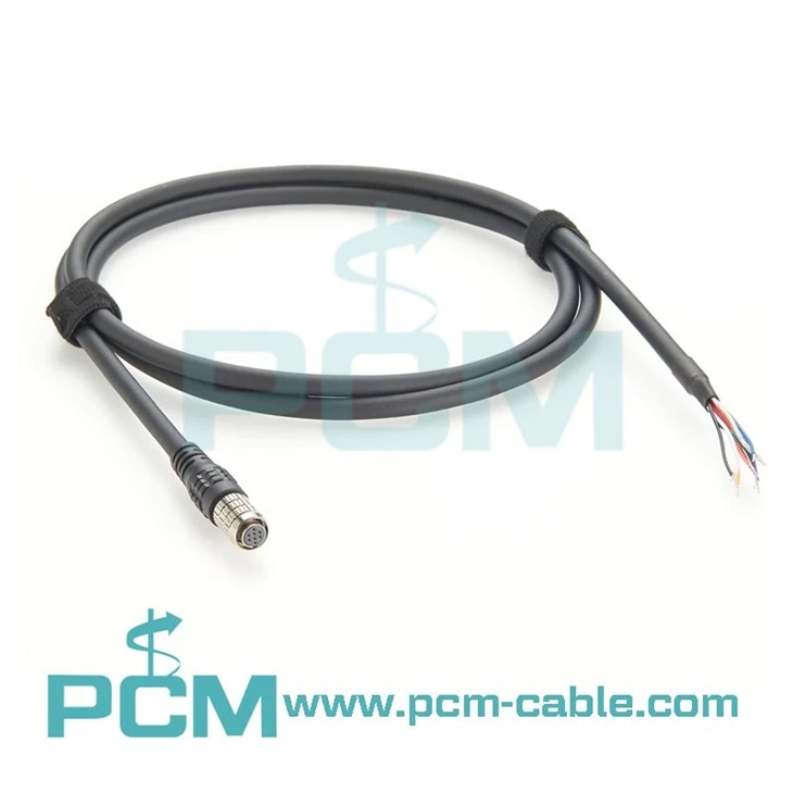 Hirose HR25-7TP-8S 8 Pin Cable Male Female to Open for FLIR ACC-01-3000 CCD GIGE Industrial Camera Machine Vision