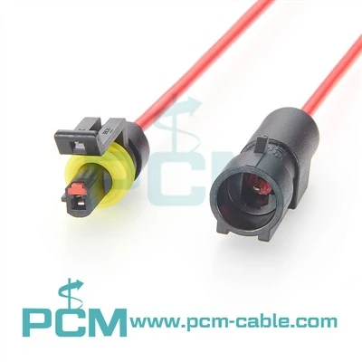 TYCO AMP SUPERSEAL 커넥터 케이블 1-POLE/1-POLIG