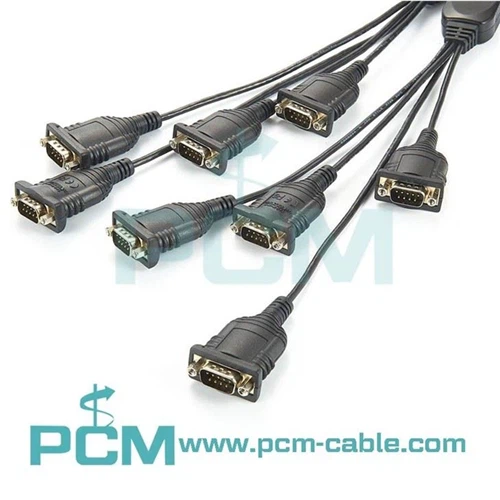 USB Type-C - 8포트 RS-232 케이블