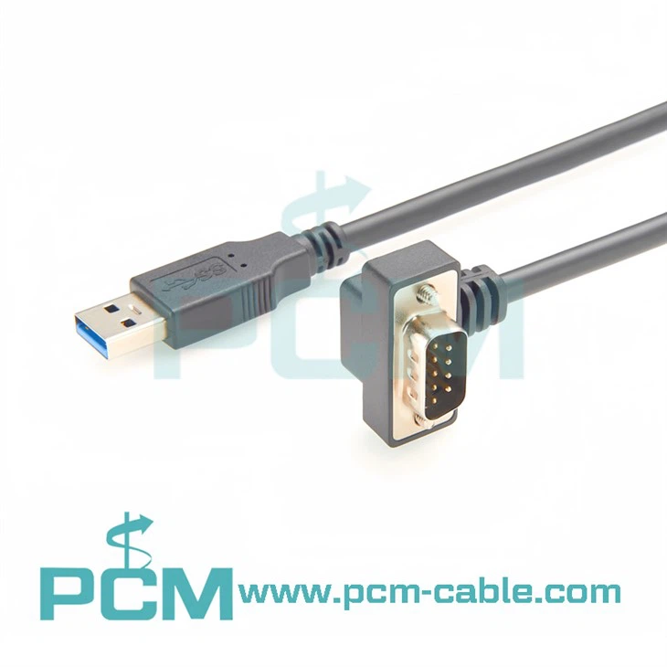 USB 2.0 to RS232 DB9 Serial Port Adapter Cable with FTDI Chipset