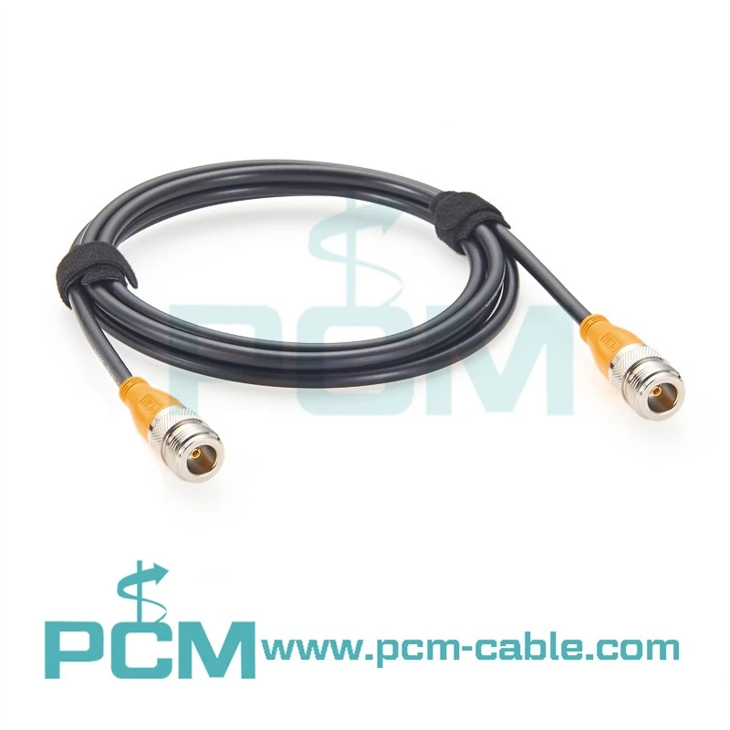 Low Loss N Female to N Female Cable Assembly using RG58 Coax Low Loss N Female to N Female Cable Assembly using RG58 Coax