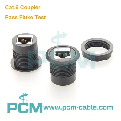 Cat6 RJ45 패스스루 커넥터