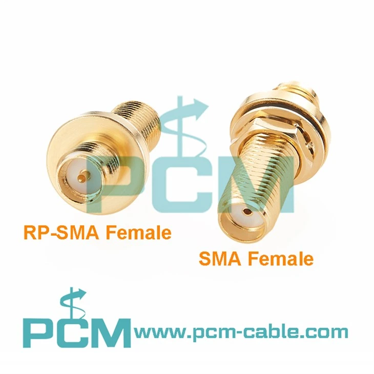 Waterproof RP-SMA Panel Mount Coupler